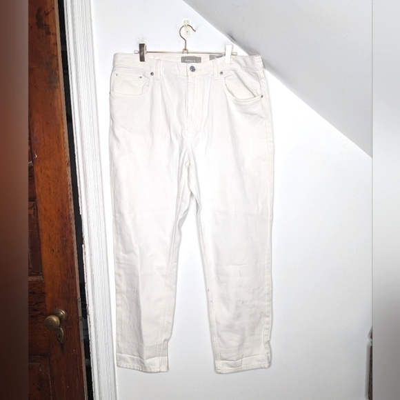 EVERLANE High Rise The Cotton Summer Jean in Bone NEW Size 32 Regular - Picture 1 of 9